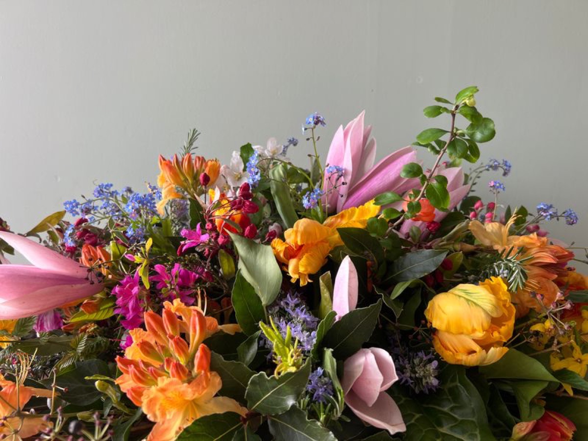 Funeral floral tribute photograph 8