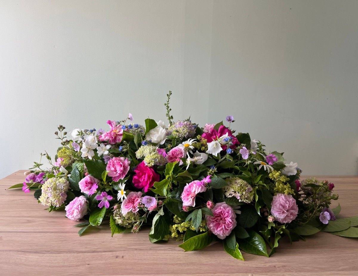 Funeral floral tribute photograph 2