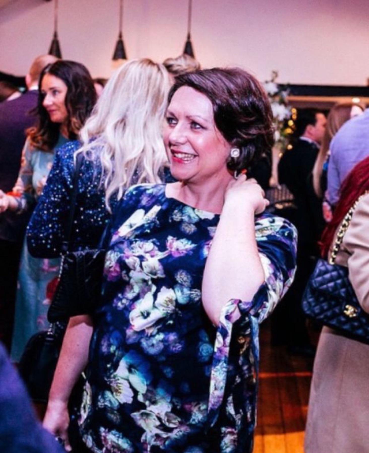 Sarah at an awards evening
