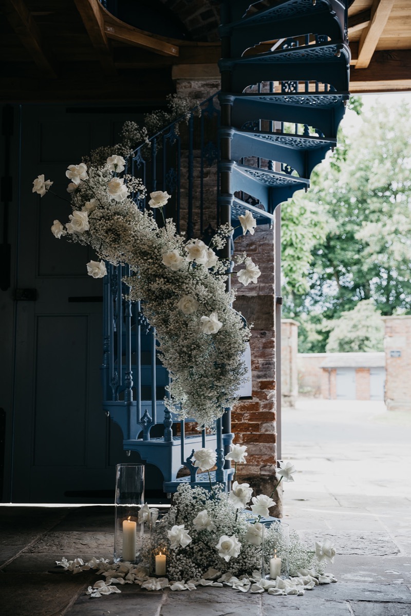 Wedding bouquet detail